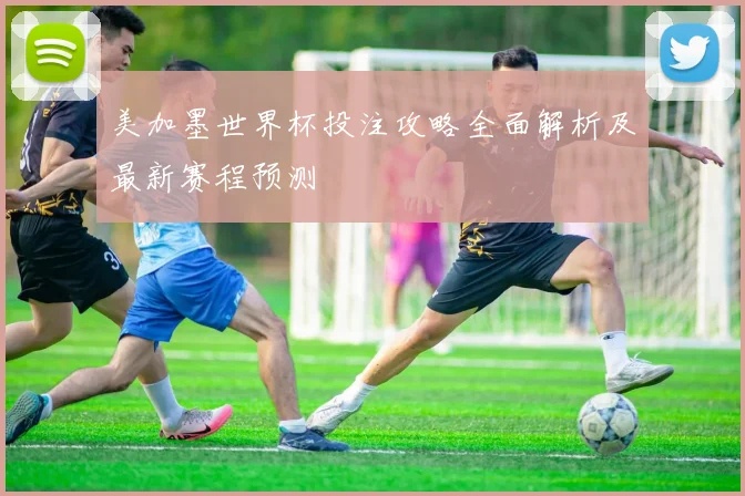 美加墨世界杯投注攻略全面解析及最新赛程预测